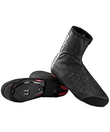 Rockbros waterproof overshoes shoo-covers overcoverer racing bike MTB for outdoor sports cycling fishing climbing cover windproof black men unisex 42-46 EU