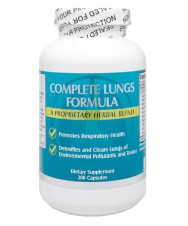 Clear Lung Proprietary Herbal Detox Blend Formula (200 Capsules)