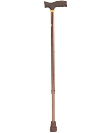 Adjustable Crutches Walking Stick Cane Male and Female Elderly Aluminum Alloy Lightweight Telescopic Crutches Portable/Bronze Fashionable Innovate Black - Buy Online on GoSupps.com