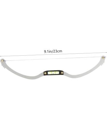 FOMIYES 2pcs Bow Eyebrow Ruler Eyebrow Stencil Ruler Eyebrow Mapping Tool Eyebrow Trimming Positioning Ruler - Buy Online on GoSupps.com