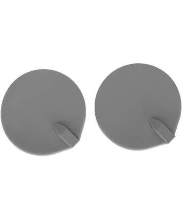 2pcs Reusable Electrode Pads for Electrical Stimulation - Round Soft Silicone Physiotherapy Accessories - Buy Online on GoSupps.com