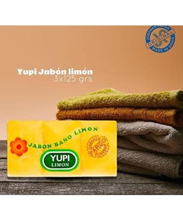  jabones pardo Yupi Savon naturel citron 3 x 125 ml - Buy Online on GoSupps.com