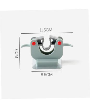 Cabilock 4 Pcs Hook Plant Pots Indoor Kitchen Storage Practical Storage Shelves Mop Holder Hanger Broom As Shownx2pcs 6.5*11.5*6cmx2pcs - Buy Online on GoSupps.com