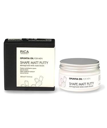 Rica - Shape Matt Putty | Strong Hold | Matte Finish | Easy to Restyle | Ideal for All Hair Types