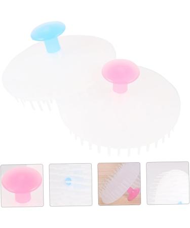 Gatuida HandRubber Shampoo Brush - Dual Cleaning & Massage Device for Scalp | International Shipping - Buy Online on GoSupps.com