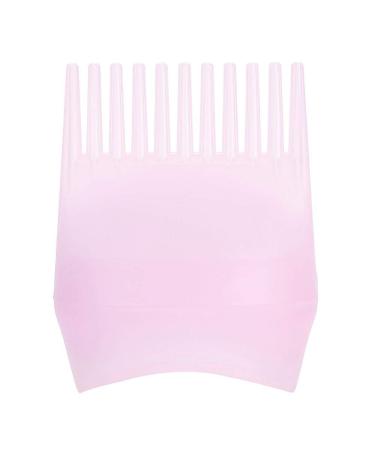 80ml Pink Hair Color Dispenser Pump Bottle with Gradual Scale & Comb Brush - Ideal Salon Styling Tool - Buy Online on GoSupps.com