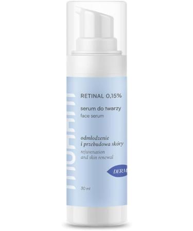Mohani Retinal 0.15% with Vitamin C and Hyaluronic Acid Face Serum | Anti-Aging and Anti-Wrinkle Serum | Natural Vegan Cosmetics to Reduce Pores (30 ml) - Buy Online on GoSupps.com