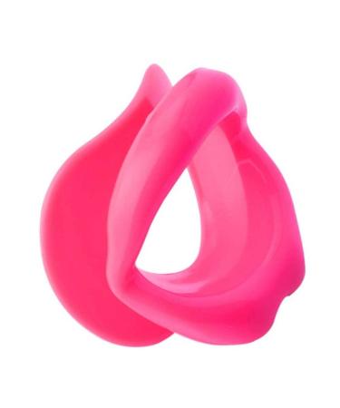 Silicone Lips Exerciser Facial Muscle Tightener Face Lifting Mouth Stretcher Trainer Pink