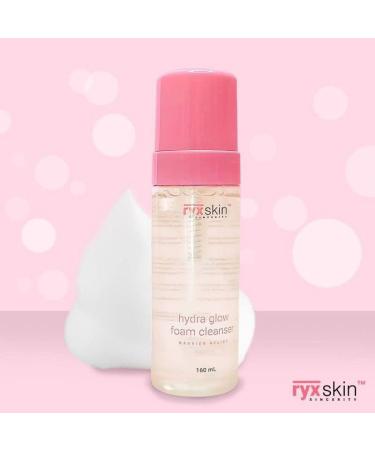 Ryxskin RYX SKIN Hydra Glow Foam Cleanser 160ml - Best Foam Cleanser for Radiant Skin | Shop Internationally - Buy Online on GoSupps.com