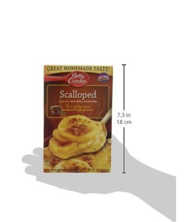Betty Crocker Scalloped Potatoes  Made with Real Cheese  4.7 oz (Pack of 6) - Buy Online on GoSupps.com