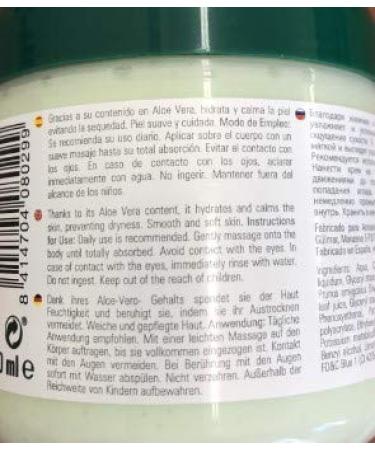 Buy BURI 4X 300ml Tabaibaloe Aloe Vera Premium Cream | Hydrating Face & Body Cream for All Skin Types - International Shipping Available - Buy Online on GoSupps.com