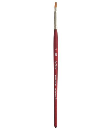  Princeton Velvetouch, Series 3950, Paint Brush for Acrylic, Oil  and Watercolor, Stroke, 1/4 Inch