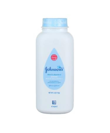 Johnson's Baby Aloe & Vitamin E Baby Powder - 4 oz (Pack of 3) | Soothing & Nourishing Formula - Buy Online on GoSupps.com