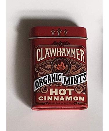 Clawhammer Organic Hot Cinnamon Mints - 30 GR