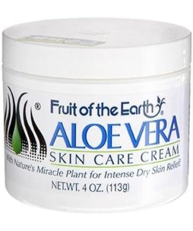 Fruit of the Earth Aloe Vera Cream - 4oz (2 Pack) - Buy Online on GoSupps.com