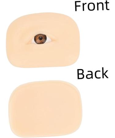 VINTORKY Practical Eye Skin 1 Set Makeup Practice Skin Eyeshadow Eye Makeup Training Skin Thick Eye Makeup Board Portable Mold - Buy Online on GoSupps.com