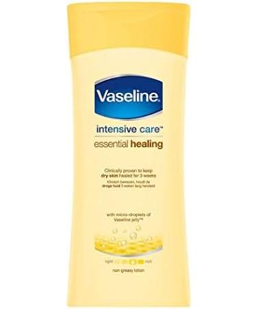 x4 Vaseline Intensive Care Essential Healing Dry Skin Body Lotion 200ml - Buy Online on GoSupps.com