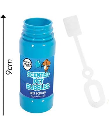 Y L Pack of 4 Pet Bubbles - Chicken Beef Scented Meaty Dog Puppy Interactive Toys Playtime Non Toxic 4 Bottles - Buy Online on GoSupps.com