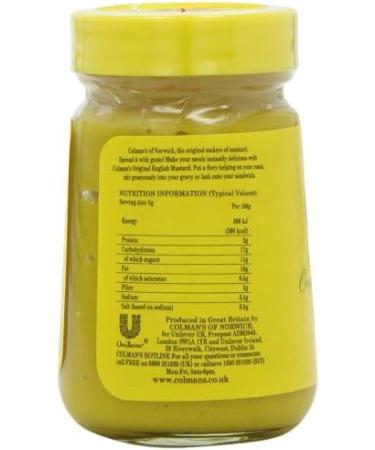 Colman's Original English Mustard 100g - Authentic English Flavor | Pack of 1 - Buy Online on GoSupps.com