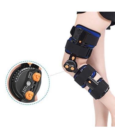 Adjustable Post-Op Knee Brace - Hinged ROM Support for Left & Right Leg | Premium Immobilizer Protector - Buy Online on GoSupps.com