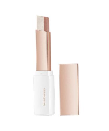 B ton de fard paupi res double couleur 2 en 1 d grad miroitant fard paupi res maquillage pour les yeux 2 5 g Style6 ombres de maquillage 6#