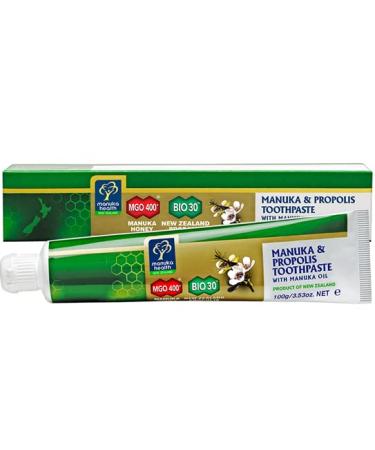 Manuka Health Manuka & Propolis Toothpaste With Manuka Oil 3.53 oz (100 g)