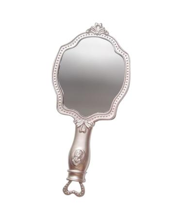 EYHLKM Girls Cosmetic Vintage Vanity Mirror Princess Mini Make-up Hand Held Mirror Makeup Hand Mirror Gift for Girl