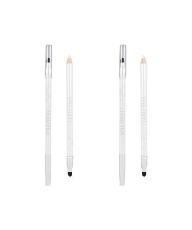 FOMIYES 2pcs Eye Shadow Pen Lying Silkworm Pen Double Head Makeup 1 count (Pack of 1) Whitex2pcs