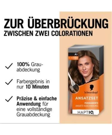 handle Schwarzkopf Starter Set A1 light to medium brown level 3 2 x 445 ml durable hair dye for hair roots camouflage in just 10 minutes root color for harmonious transitions - Buy Online on GoSupps.com