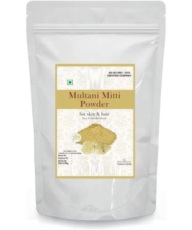 SM Natural Multani Mitti or Fullers Earth or Calcium Bentonite Clay - 100g Pack - Buy Online on GoSupps.com