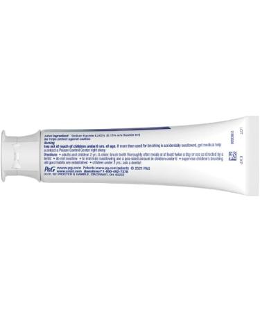 Crest 3D Glamorous White Toothpaste 3.8oz Enamel Safe Whitening - Pack of 2 - Buy Online on GoSupps.com
