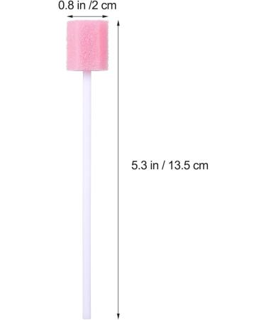 Supvox 100pcs Disposable Oral Care Sponge Swabs - Tooth Cleaning Mouth Swabs for Enhanced Dental Hygiene | International Shipping Available - Buy Online on GoSupps.com