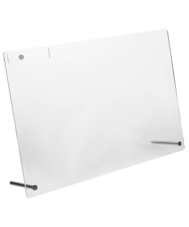 Housoutil 1 Set Nail Display Board Nail Art Tips Chart Display Strips Nail Tip Display Board Acrylic Display Risers Nail Color Card Display Board Sample Display Stand Stainless Steel Bracket