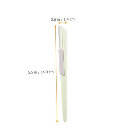 Minkissy 24 STK Eyebrow Knife - Stainless Steel Facial Razors & Trimmers for Precise Eyebrow Cutting | International Shipping - Buy Online on GoSupps.com