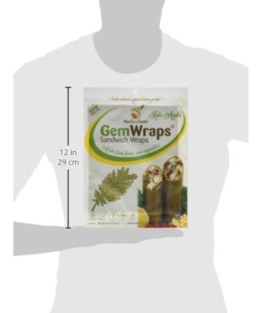 NewGem Sandwich Wrap - Apple Kale 6 Wraps, 2.5 Ounce - Pack of 1 - Buy Online on GoSupps.com