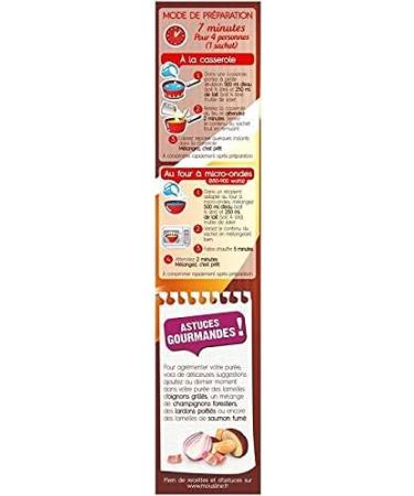 MOUSLINE - Mousline Puree Old-Fashioned Flavor 500G - Pack of 4 - Special Offer - Buy Online on GoSupps.com