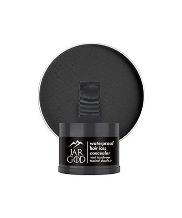 JARGOD Hairline Powder Hair Topical Shadow Root Concealer Root Touch Up to Cover Up Roots and Grays (Black)