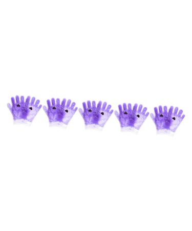 FOMIYES 5 Pairs Hand Wax Set Foot Wax Set Warming Cover DIY Wax Cover Wax Warmer Cover Paraffin Wax Skin Cover Grooming Glove Paraffin Hand Cover Foot Wrapping Cover Wax Bags Gloves Spa