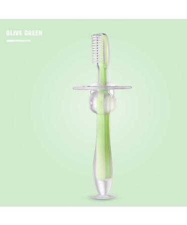 Minkissy 8 PCS Silicone Bite Ring & Toddler Toothbrush Set - Infant Dental Care & Training Brush - Buy Online on GoSupps.com