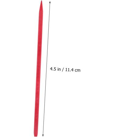 FRCOLOR Nail Orange Stick Orange Wood Cuticle Sticks Wooden Cuticle Pusher Sticks Orange Manicure Stick Wooden Manicure Sticks Manicure Rod Wooden Nail Pusher Double Head Clippers Wood - Buy Online on GoSupps.com