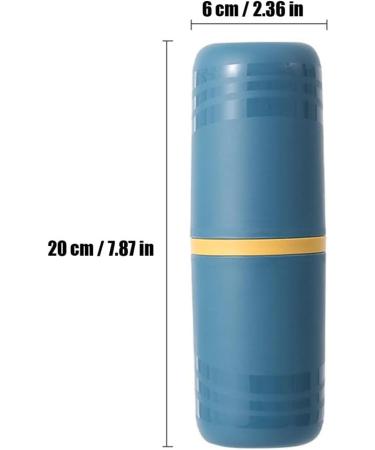 Waterproof Toothbrush Case Set - 3 Portable Travel Containers for Toothbrushes Mouthwash & Toothpaste - Ideal for Hiking Business Trips & Home Use - Buy Online on GoSupps.com