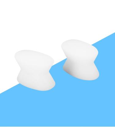 Toe Separators Bunion Corrector 1 Pair Silicone Gel Toe Protector Straightener Big Toe Spacer Alignment Pain Relief Hallux Valgus Relief