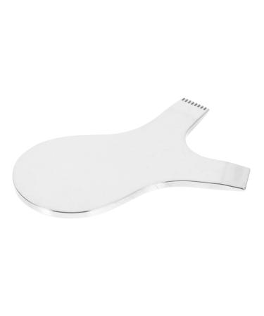 minkissy Lash Lift Brushes Eyelash Brush Curly Letter lash Lift Eyelash Tool Stereotypes Eyelash Lift Comb Eyelash brow brow Lamination Makeup Utensils Supplies Stainless Steel Lasting 4.6x3.1cm
