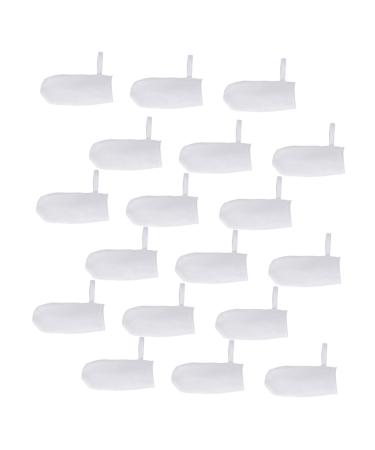 Beavorty 1 Set 18 Pieces Oral Toothbrush Infant Tooth Cleaner Mouth Gauze Finger Toothbrushes Infant Oral Cleaner Infant Finger Brush