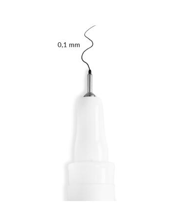 Neonail Nail Art Pen 0.1mm - Gel Nail Design & Manicure Accessories - Premium Black Nail Polish Pen for Creative Nail Art - Buy Online on GoSupps.com