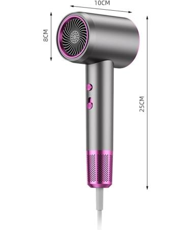 Numoya Hair Dryer Numoya Jetspeed Hair Dryer Numoya Jet Speed Hair Dryer Blow Dryer with Diffuser Portable Low Noise Blow Dryer for All Hair 2pcs White One Size - Buy Online on GoSupps.com