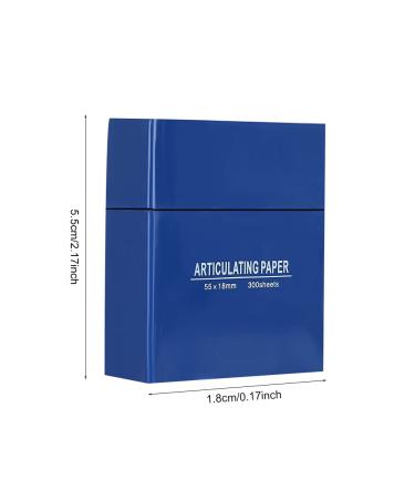 300 Anti-Articulation Dental Paper Strips for Effective Dental Care | International Shipping Available - Buy Online on GoSupps.com