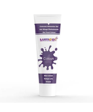 Food coloring gel 30g tube for fondant marzipan etc. Baking accessories cake decoration (purple)