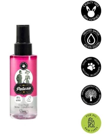 Petuxe Eco-Flash Pet Conditioner for Dogs & Cats - 100 ml | Detangling & Shine Effect | All Breeds - Buy Online on GoSupps.com