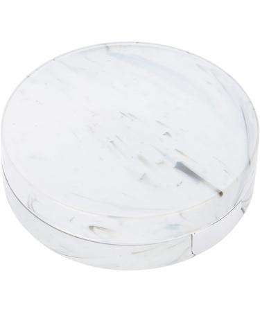 Contact Lenses Soaking Case Contact Lens Box Light in Weight Small Size Made of PVC for Makeups Make Up (White) - Buy Online on GoSupps.com